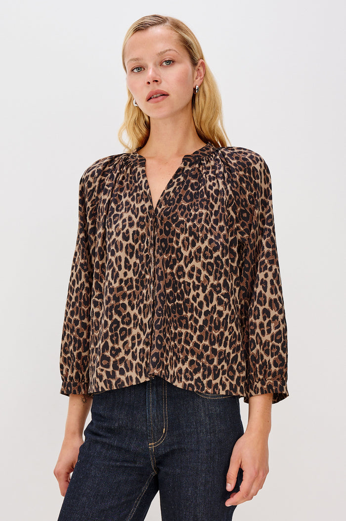 SAINT TOP - BROWN NALA