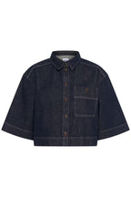 Saint Tropez - Posey Shirt Dark Blue Denim