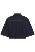 Saint Tropez - Posey Shirt Dark Blue Denim