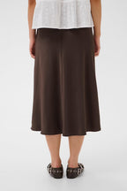 Saint Tropez Lodisa Skirt - Chocolate Brown