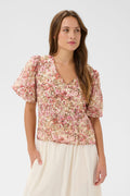Saint Tropez Rainie Blouse - Ballerina Brushed