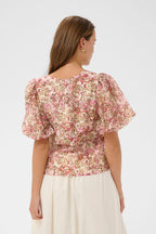 Saint Tropez Rainie Blouse - Ballerina Brushed