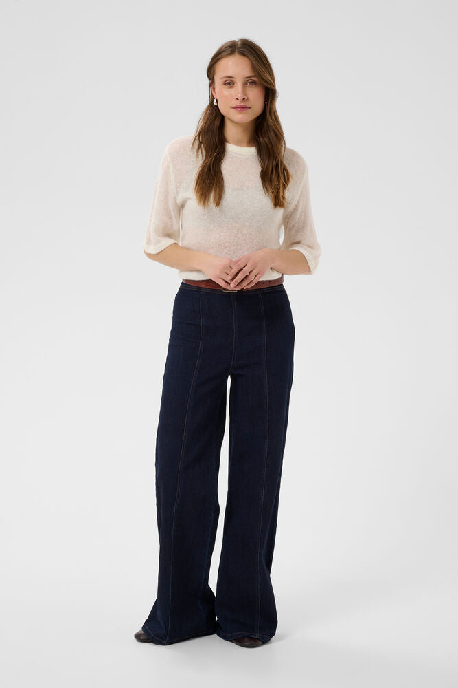 Saint Tropez Sabbara Short Sleeve Pullover - Ice Melange