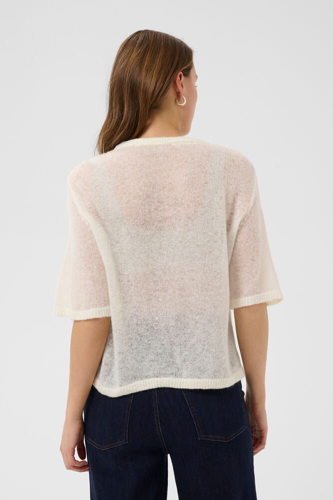 Saint Tropez Sabbara Short Sleeve Pullover - Ice Melange