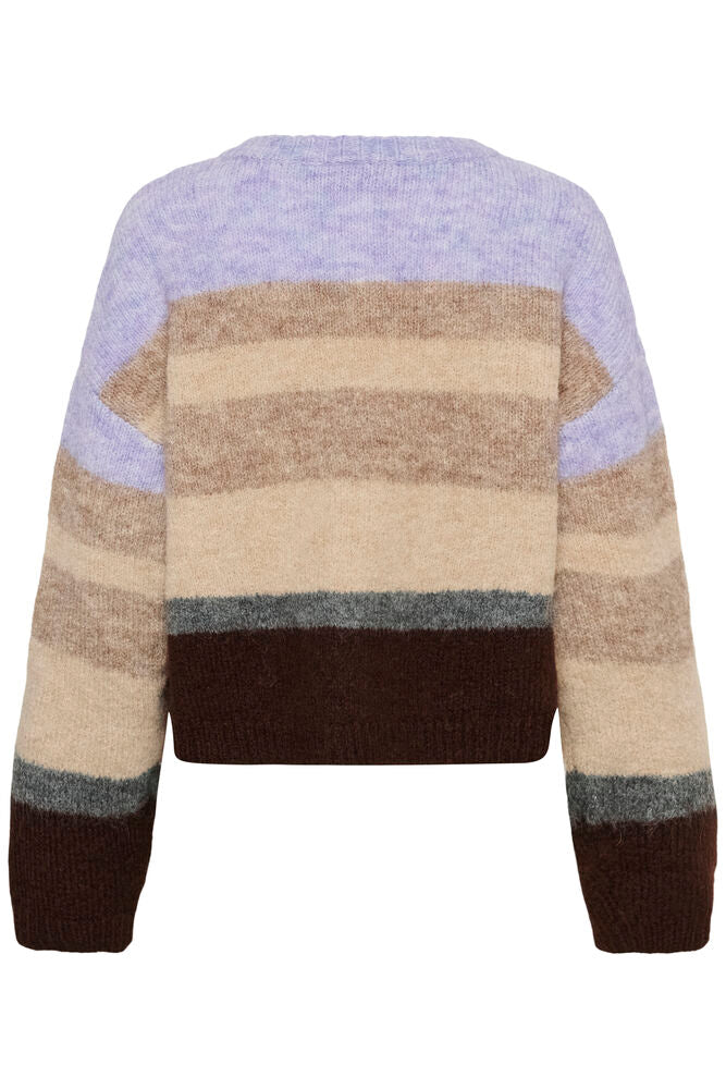 Saint Tropez Seraphina Cardigan - Chocolate Lilac