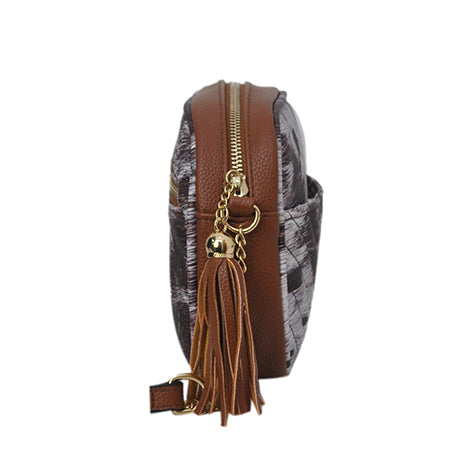!SALE! Chic Cow Chic Faux Leather NGIL Crossbody Bag