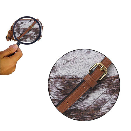 !SALE! Chic Cow Chic Faux Leather NGIL Crossbody Bag