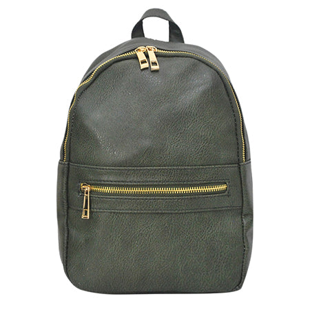 !SALE! Green NGIL Faux Leather Mini Backpack