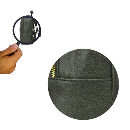 !SALE! Green NGIL Faux Leather Mini Backpack