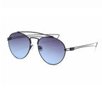 SG579 - Metal double beam hollow sunglasses