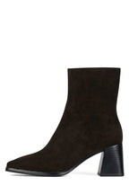 SHERPAL-2 Jeffrey Campbell Heeled Boot Coffee Suede