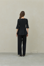 Shirring Flare Blouse