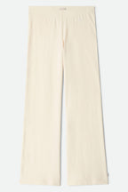 Women's Siesta Knit Pant in the color Whitecap - Front Product View