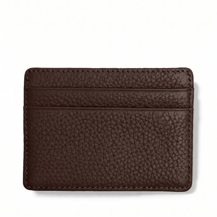 Slim ID Card Case Umber