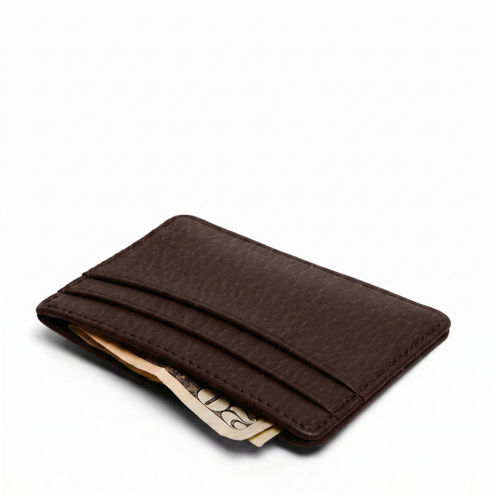 Slim ID Card Case Umber