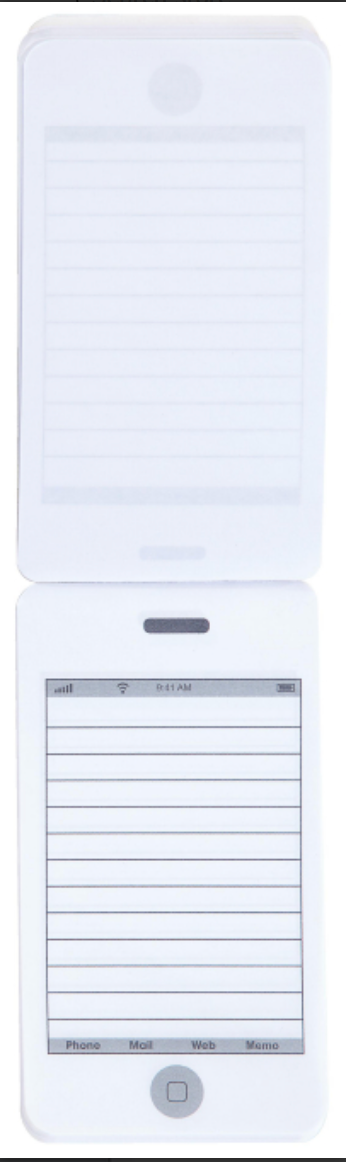 Smart Phone Memo Pad (24 per unit) #69788, C-23