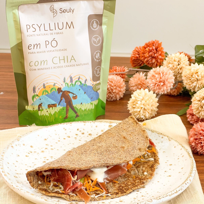 SOULY | Psyllium em pó com Chia (180 Gramas)