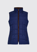 Spiddal Quilted Gilet - Peacock Blue