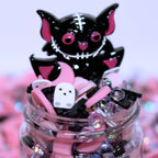 Spookiest Bat On The Block Halloween Clay Sprinkles Bead Mix by GlitterLambs.com