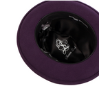 Steven Land Men's Blackberry Fine Australian Wool Fedora Hat - The Suit Depot