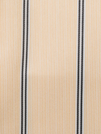 Steven Land Yellow Stripe Spread Collar French Cuff Wrinkle & Shrink Free Dress Shirt