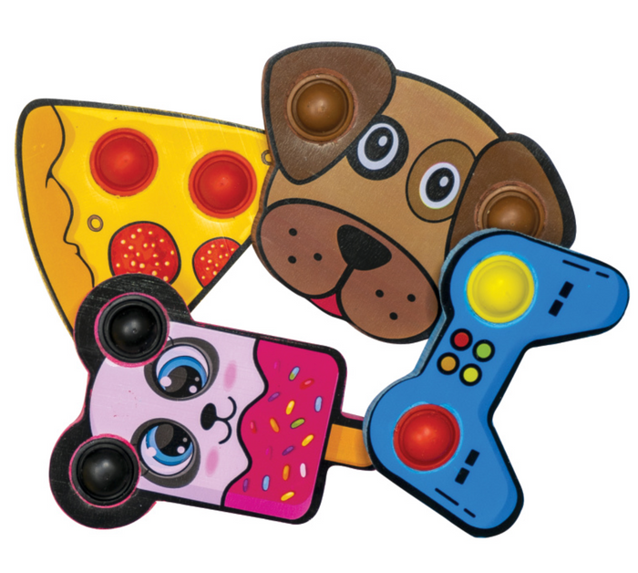 Stress Relieving Fidget Erasers (24 per unit) #71959, A-66