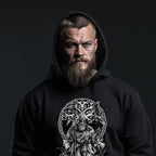 Printify Hoodie Odin the Wanderer  V.K.N.G™  Hoodie