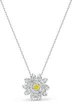 SWAROVSKI Eternal Flower Pendant -Yellow #5512662 - Shoppers-kart.com
