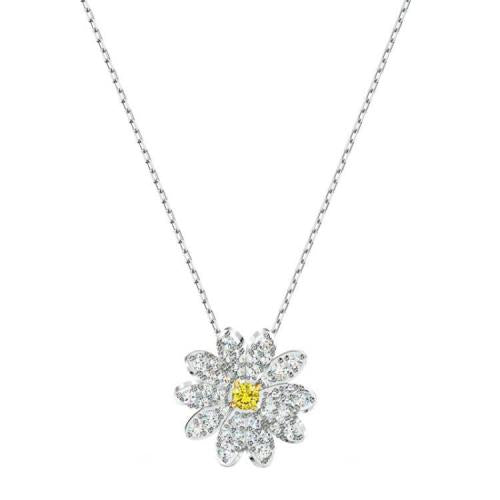 SWAROVSKI Eternal Flower Pendant -Yellow #5512662 - Shoppers-kart.com