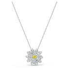 SWAROVSKI Eternal Flower Pendant -Yellow #5512662 - Shoppers-kart.com