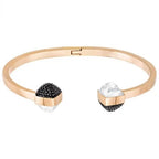 Swarovski Women’s Gold Crystal Bangle 5254011 - Shoppers-kart.com