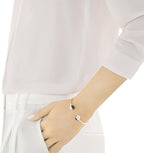 Swarovski Women’s Gold Crystal Bangle 5254011 - Shoppers-kart.com