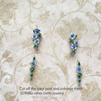 Sweet Radhika Flower Earrings