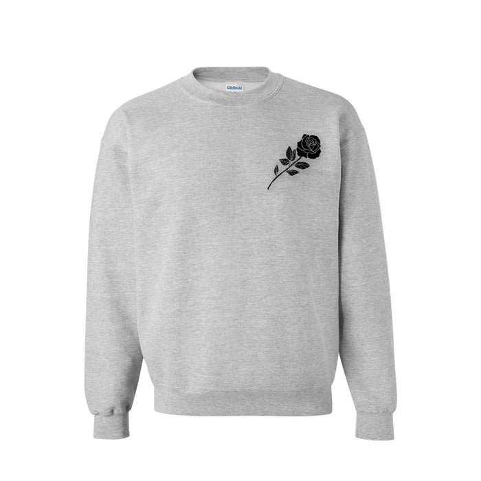 Take It Easy Badge Sweatshirt - Grey