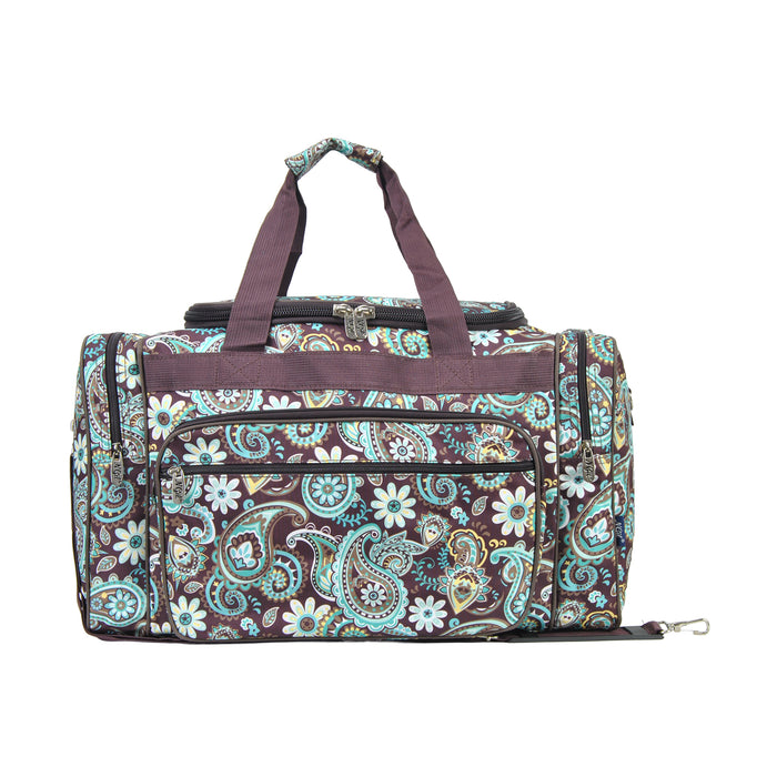 Teal Harmony NGIL Canvas 20" Duffle Bag