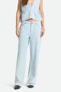 Women's The Chloe 5-Pocket Pant in the color Two Boot Stripe - Women's Front View