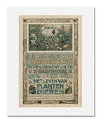MFA Prints archival replica print of Theodorus van Hoytema, Biologische Tentoonstelling, 1910 from the Museum of Fine Arts, Boston collection.