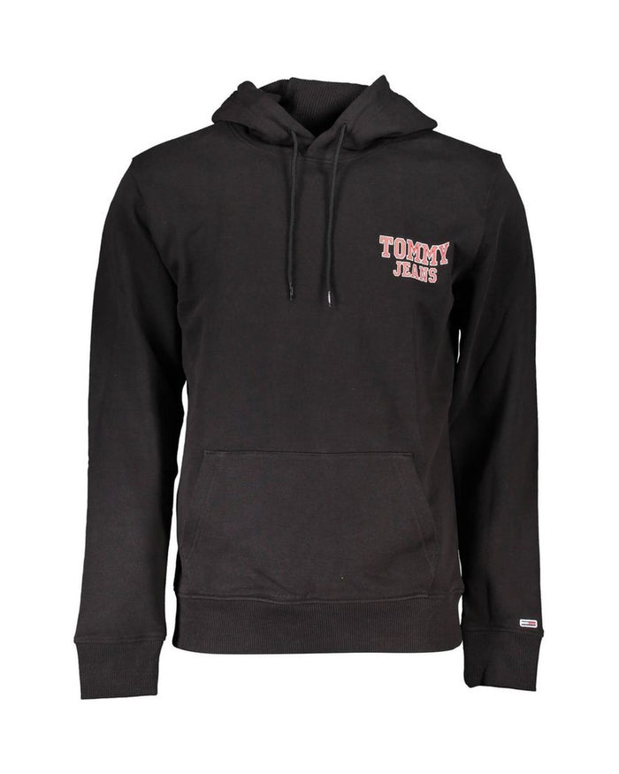 Tommy Hilfiger Black Cotton Men's Sweatshirt