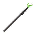 TRANGO Beta Stick Evo, a black collapsible climbing stick with a bright green clip mechanism.