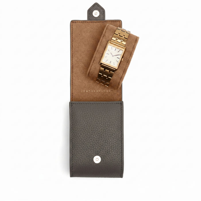 Travel Single Watch Pouch Driftwood