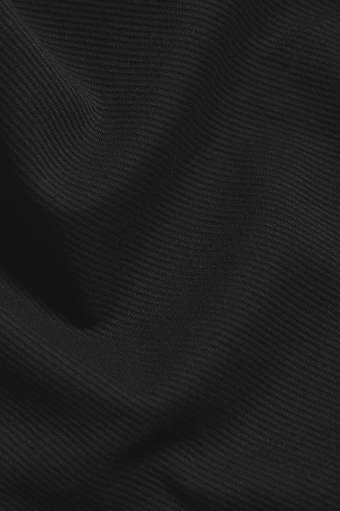 Twill Jersey Overshirt in Black - TAILORED ATHLETE - USA