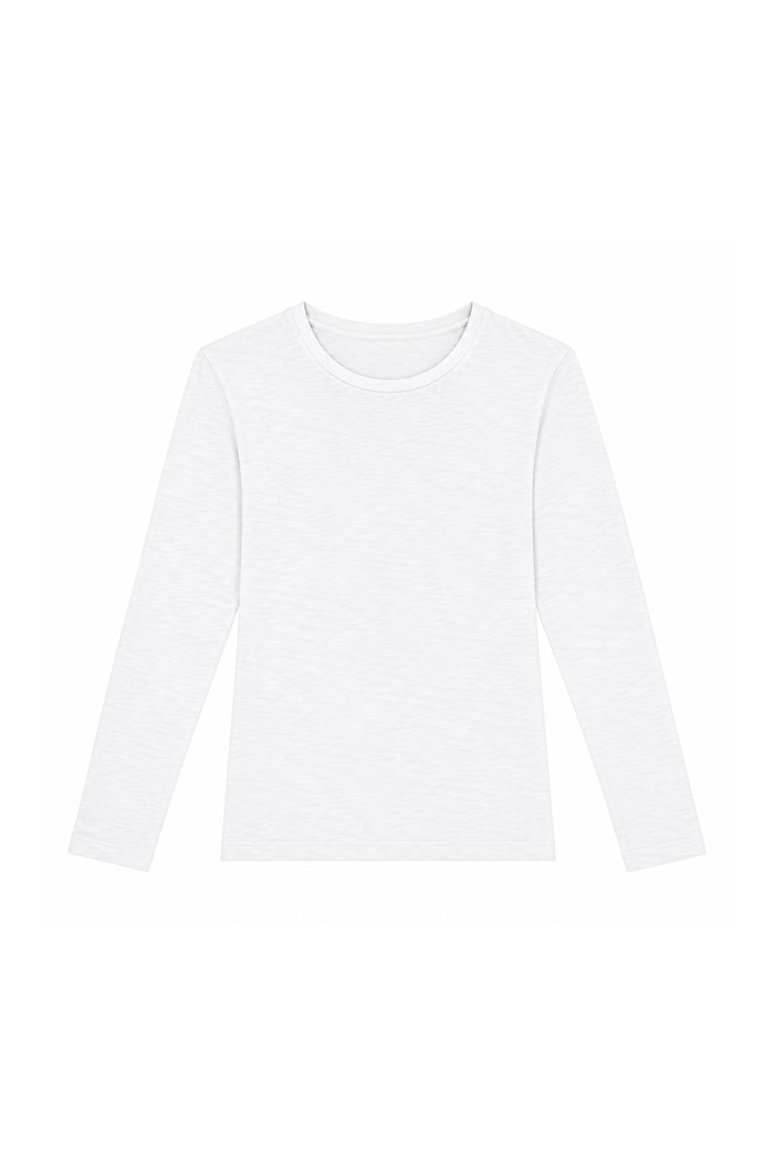 TWNS The Label Queens Long-Sleeve T-Shirt - White