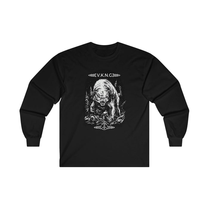 Printify Long-sleeve Tyr vs Fenrir V.K.N.G™ Long Sleeve