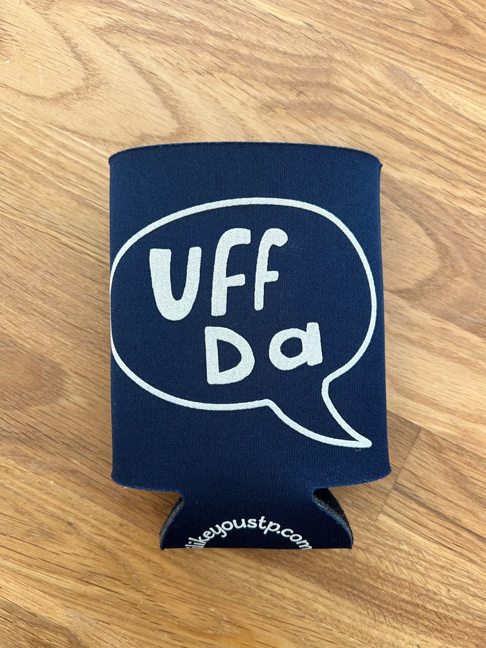 Uff Da/You Betcha! Koozie