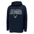 United States Air Force Tackle Twill Embroidered Hood (Navy)