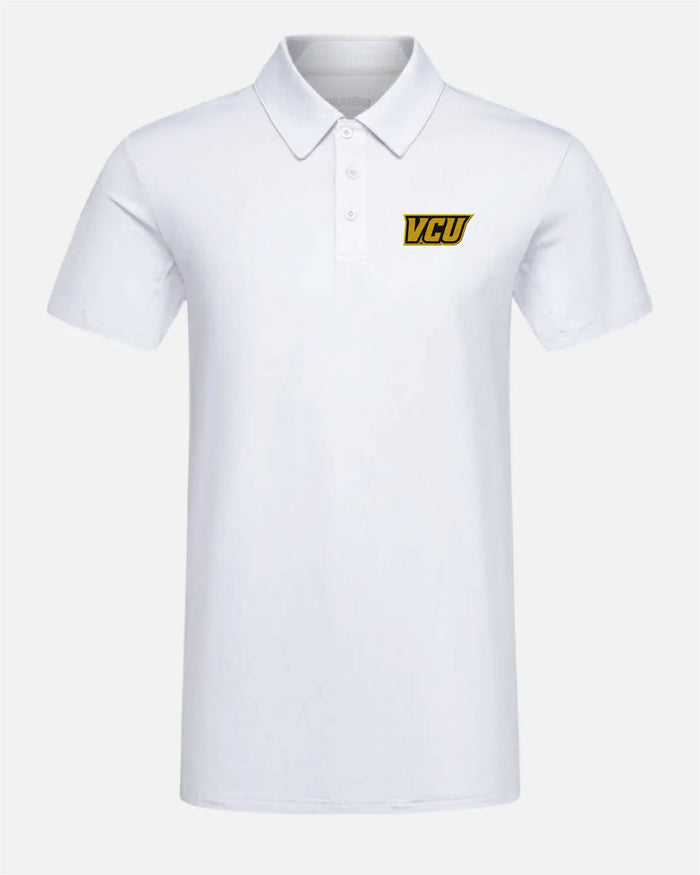 VCU Crest 2.0 Polo Light Grey