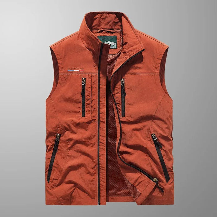 Vincent - Breathable Pocket Vest with Many Pockets