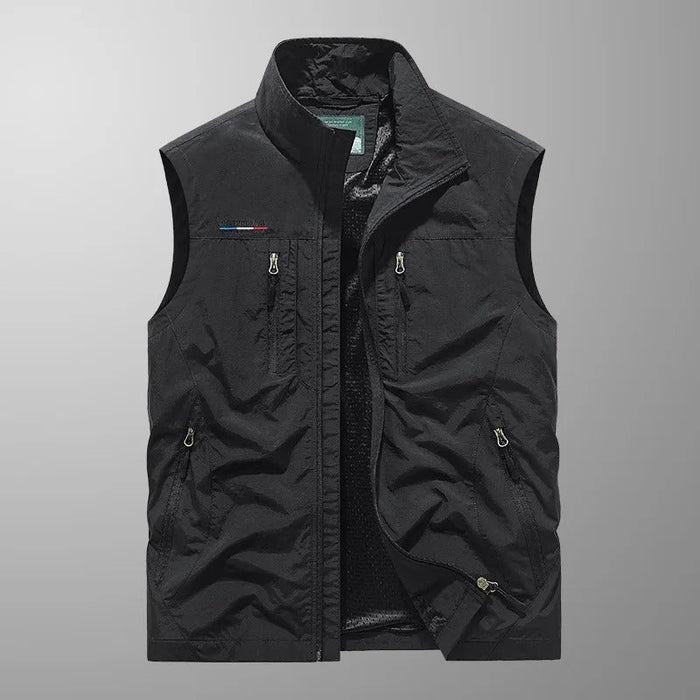 Vincent - Breathable Pocket Vest with Many Pockets