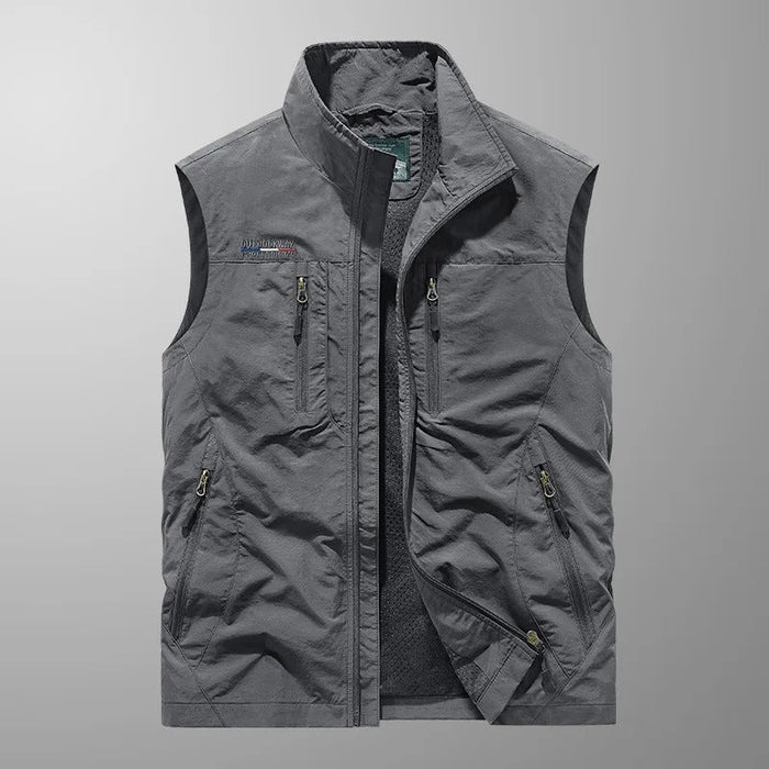 Vincent - Breathable Pocket Vest with Many Pockets