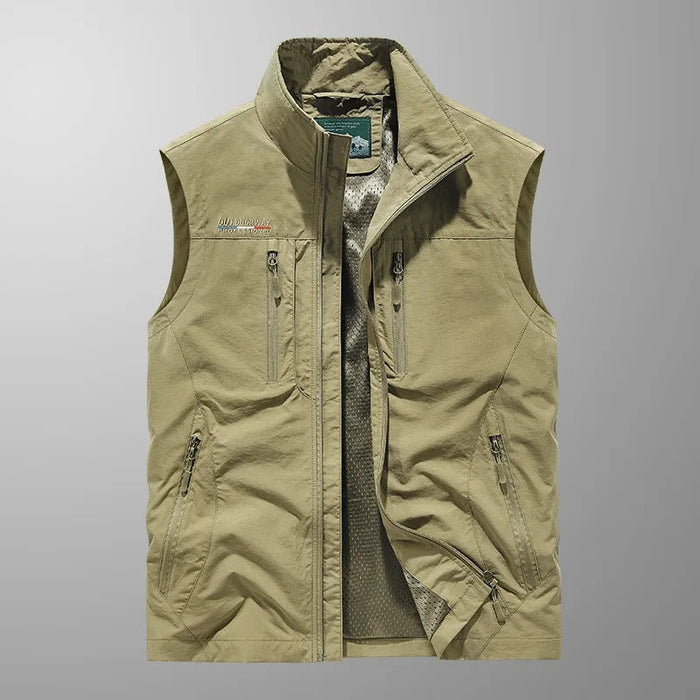 Vincent - Breathable Pocket Vest with Many Pockets